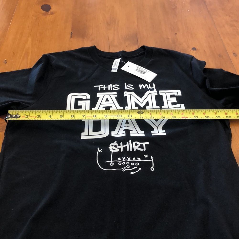Bella + Canvas Graphic Tee “This is my GAME DAY SHIRT” - Picture 9 of 10
